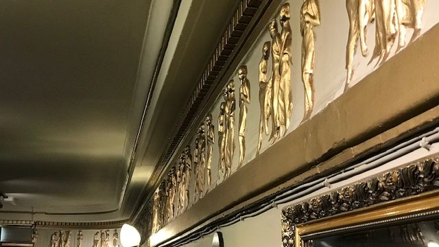 PalaceAndOpera's tweet photo. We're proud to feature a small piece of legendary architect Frank Matcham's work  at the Palace - and we're delighted to share it with you today to mark 100 years since Matcham's death. Have you spotted this gem inside our venue?

#Matcham100 https://t.co/exkQxqL9HK