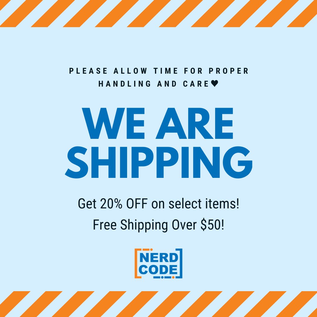 shopnerdcode's tweet photo. We Are Shipping!

Please visit- 
https://t.co/lQ9RBuodxG https://t.co/vgbLeMD6Tv