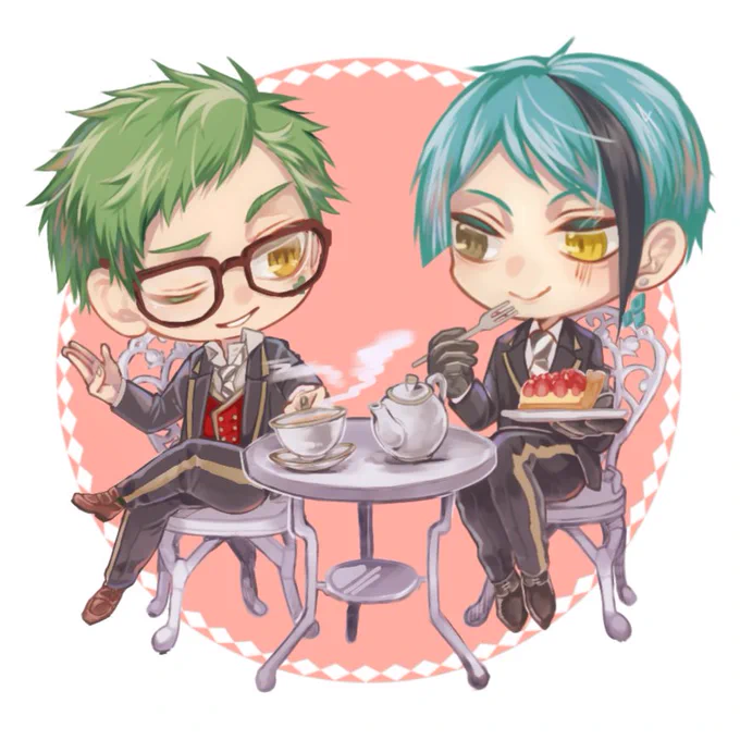 お茶会トレジェイ♣️? 
