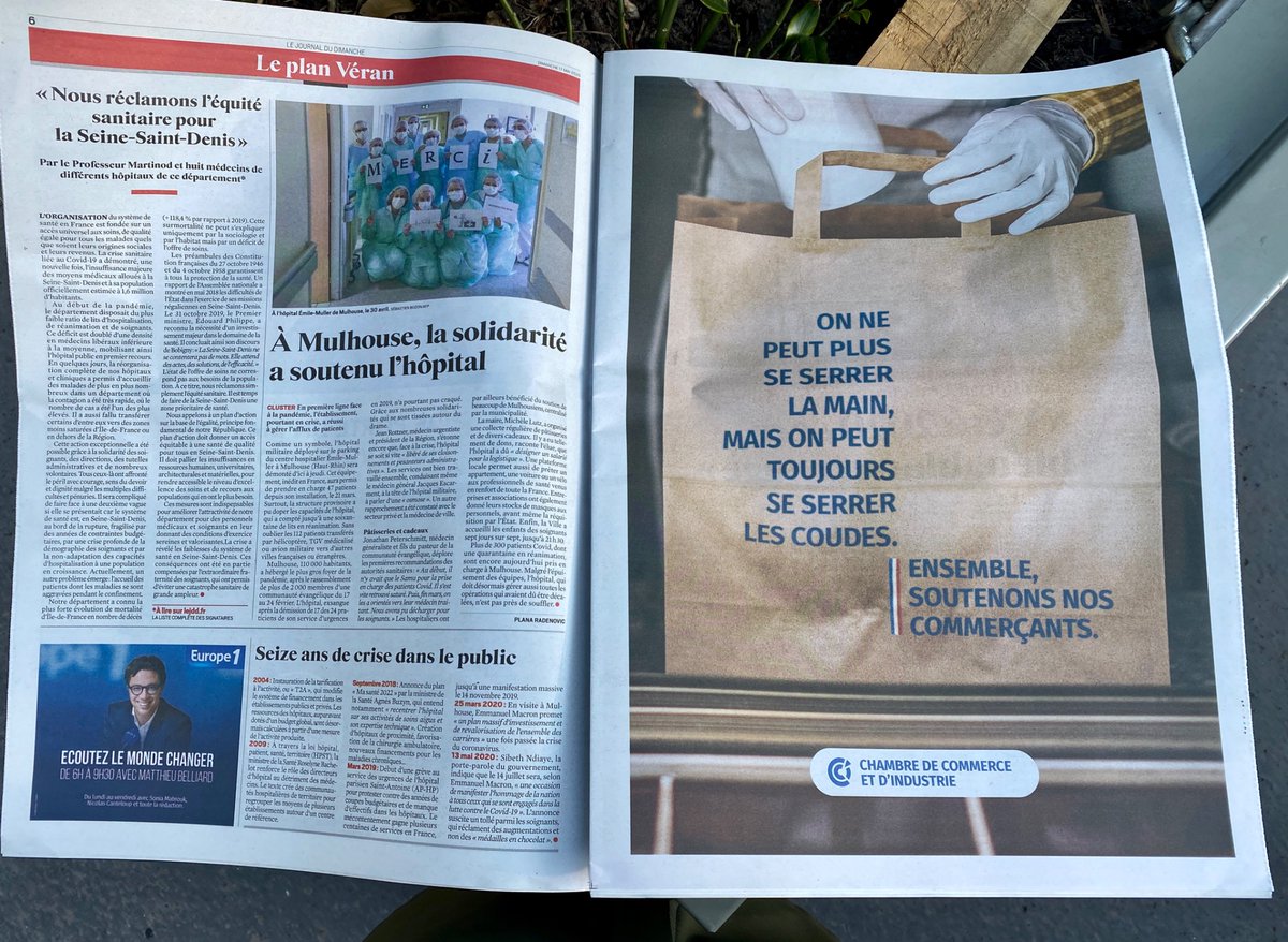 La relance du commerce de proximité : une des priorités pour le réseau des Chambres de Commerce et d’Industrie!
La dynamique de nos villes et territoires en dépend!
Le JDD de ce jour porte le 1er message fort en ce sens!