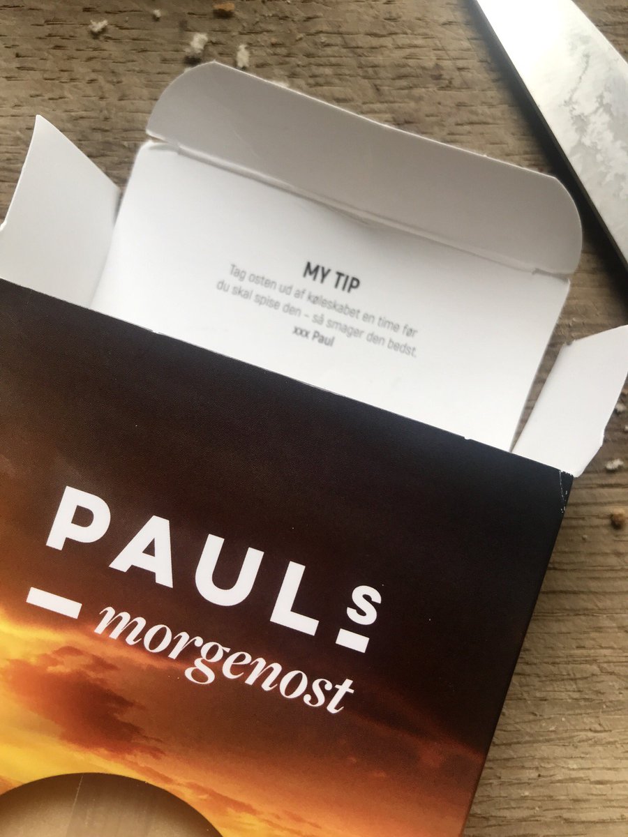 Ud af 4, er vi 2 der deler ... 🧀 <a href="/coquus69/">Paul Cunningham</a> <a href="/PaulFood/">PAULFOOD</a> #paulsoste