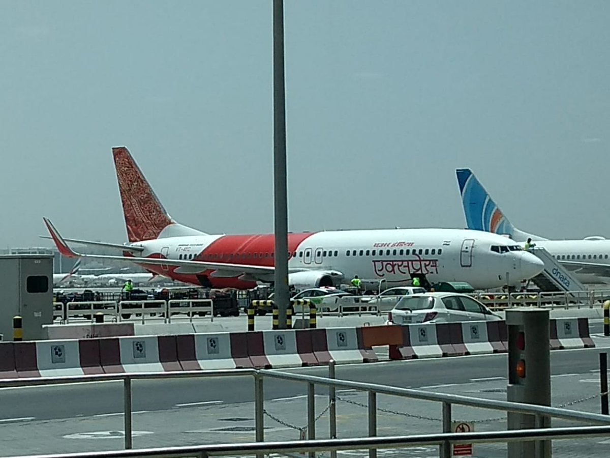 cgidubai's tweet photo. IX 434 ready for departure to Kochi shortly with 179 passengers on board including 35 pregnant women, 46 medical cases, 53 stranded workers and labourers and 13 sr citizens among others. @MEAIndia @IndembAbuDhabi @DDIndialive @IndianDiplomacy @MOS_MEA @MoCA_GoI @airindiain https://t.co/0ClKWnduFW