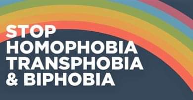 Today is IDAHOBIT day. International day against homophobia, biphobia and transphobia. Say no to hate, of any kind. Stay safe and be kind to each other.
#IDAHOBIT2020 #together #startaconversation