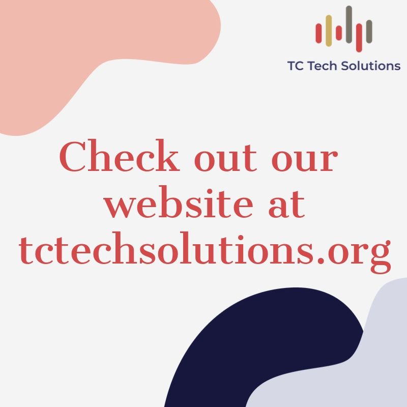 TCTechSolution's tweet photo. Check out our website to learn more and to get in touch! https://t.co/mCKhfdbWPn https://t.co/uCZeusJtYS