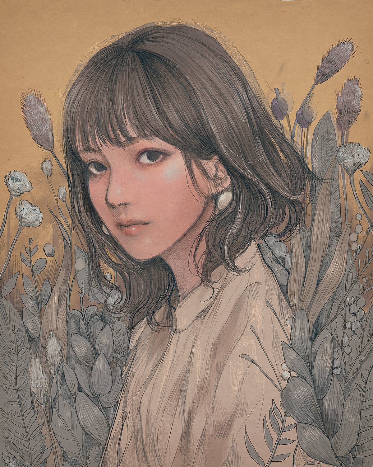 緑黄色社会 Mela のイラスト アニメーションを制作していただいた Wataboku さんによる長屋晴子 Haruyama 555 のイラスト公開 素敵なイラストありがとうございます 緑黄色社会 Wataboku