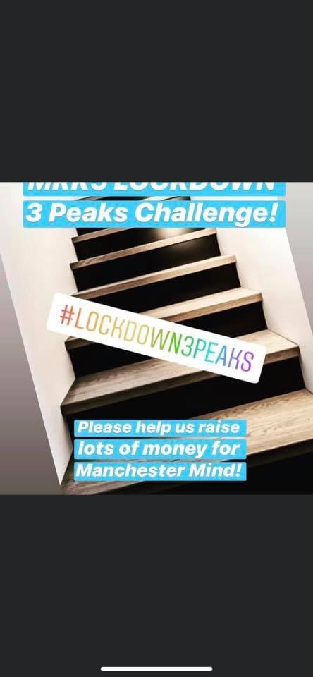 JinkinsonOpt's tweet photo. Today Natalie and Flis are raising money for @ManchesterMind with the Mrk5fitness team doing a virtual snowdown climbing their stairs to try to raise £10k. 
Wish them luck 

https://t.co/fuBQKCL87X https://t.co/QedOvNFc8F
