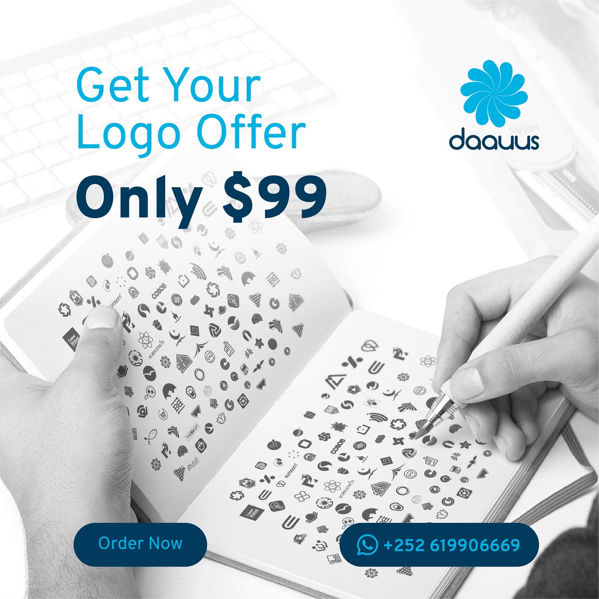 daauusAgency's tweet photo. Special offer for Eidul Fitri

Get your Logo Only $99.

Duration: 16-25 May
Order now https://t.co/sMCf9ZDYgE https://t.co/Ef6tQajnoJ