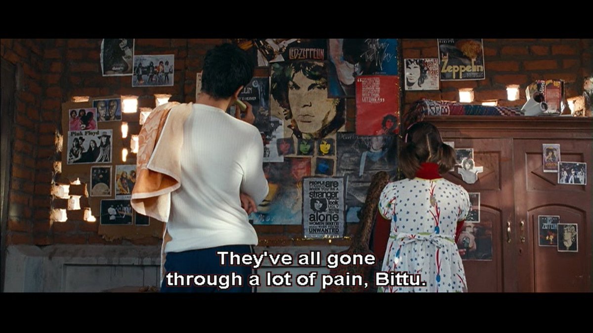 Jordan, after hearing to the prophecy of Katana bhai, gets into the dilemma of how to achieve the bloody pain. He thinks he hasn't felt it ever in his lifetime. Again, he meets Katana bhai where he says only the broken heart could bring the music from you."Love" could only do it.
