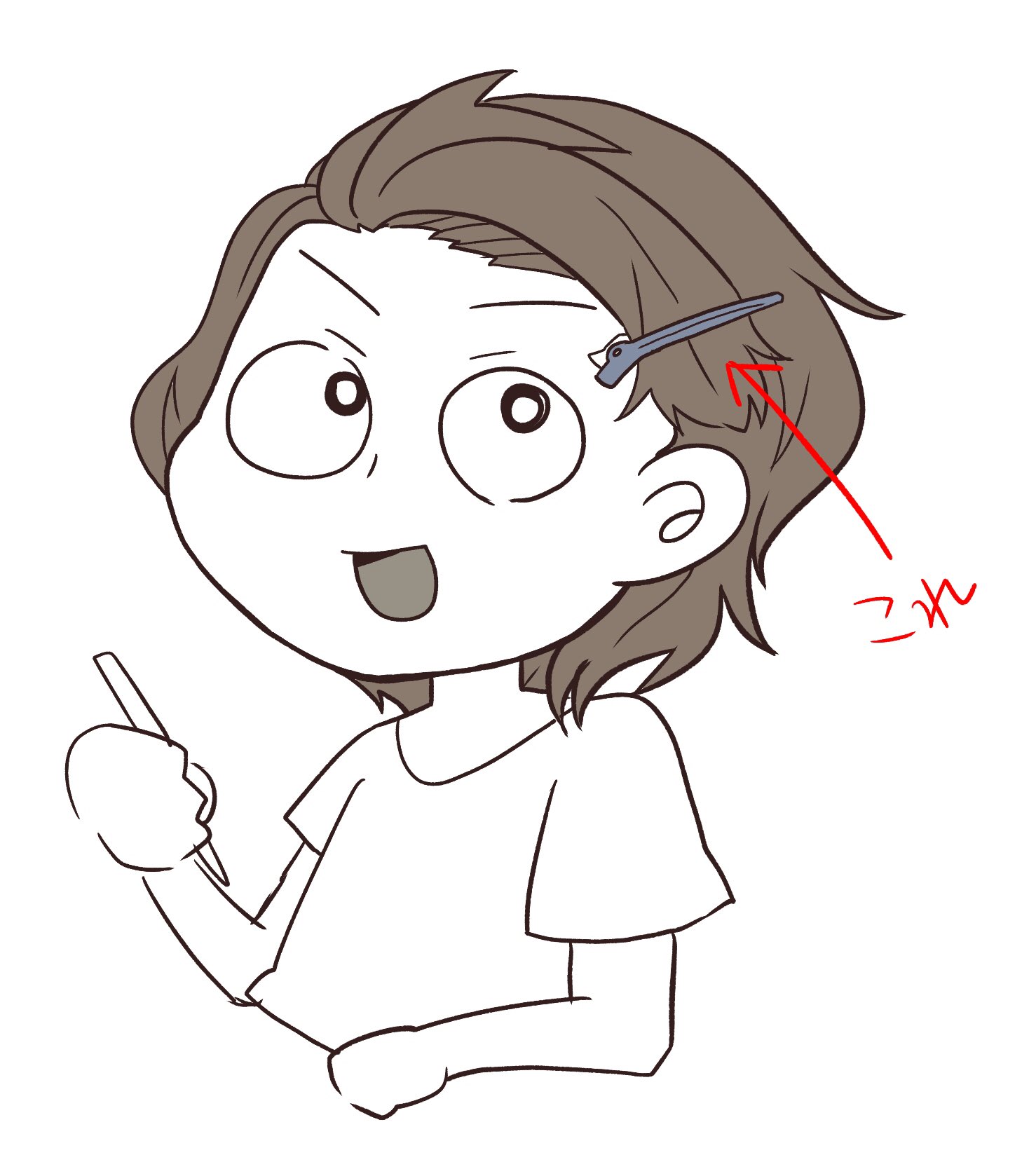 夏目葉太 なつよ 4 8書籍発売 Stayhomeという名目のもとの出不精している私 前髪が邪魔 すぎてヘアピンで止めてるんですが めっちゃギャル男みたいだなーって思ってしまった T Co Eghqnghib9 Twitter