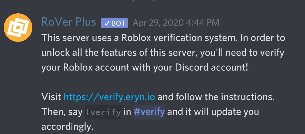 Interbyte Studios On Twitter - roblox discord verification system