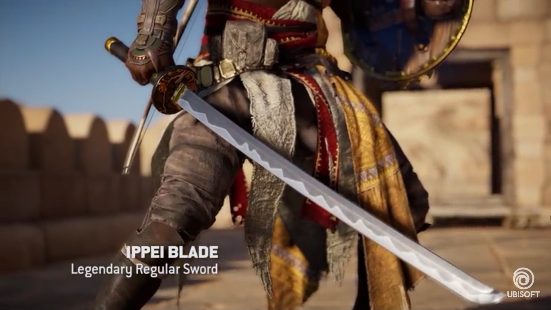 バヤク アサシンクリードローグ ユニティ オリジンズ 日本刀が武器として登場