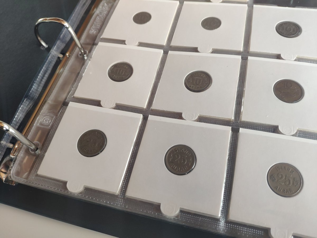 FunWithCoins's tweet photo. It's always an interesting task trying to fill albums with countries where I don't have enough coins to justify them getting their own, and still getting it to make a little bit of sense geographically. So Canada and Iceland - you're now album buddies 🇨🇦 🇮🇸
#coins #numismatics https://t.co/XB4pN4w1ml