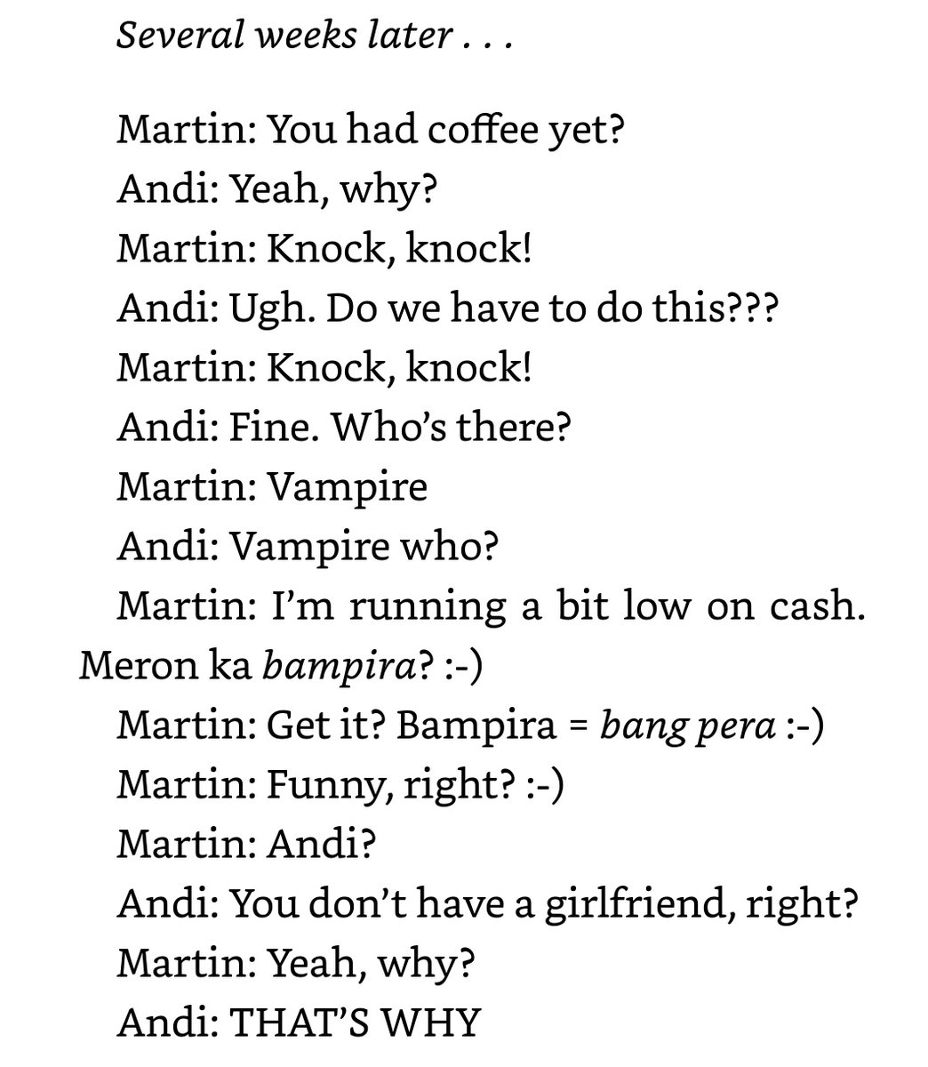 I love their cute banters and that Martin is just a sweet, funny and genuine guy :)