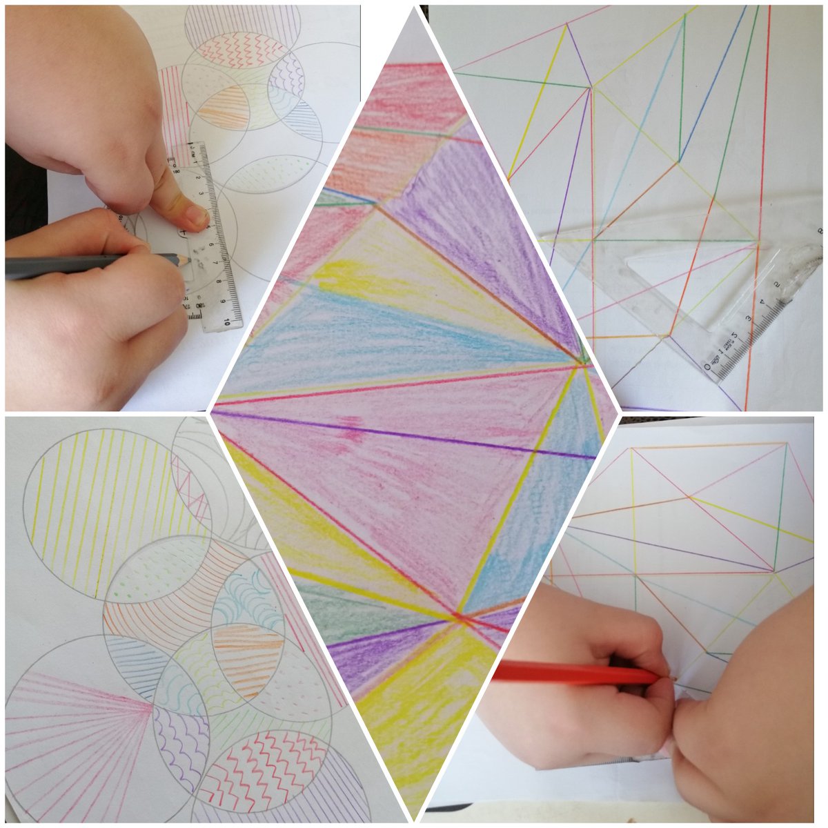 selmaokayra's tweet photo. Mathematics and Art @MathsFun4  team work https://t.co/cBTEb66Pus