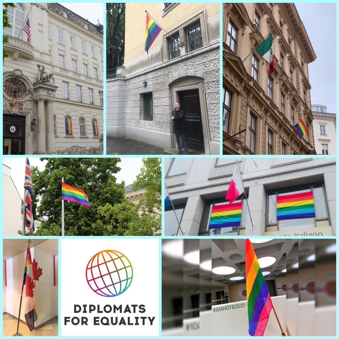 Diplomats for Equality tweet media