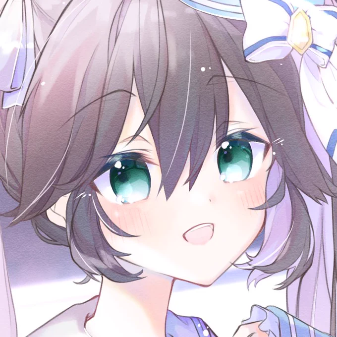 「イメチェン、似合ってるかな…///」
 #コンパスお絵かき 