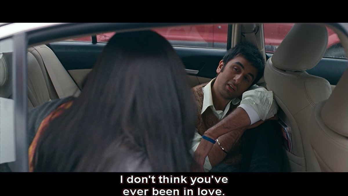 The way he persuades Heer (the way he thinks that he does that) is exceptionally written. They are not outright romantic, these scenes are also philosophical. There is some exploration going on. And the Guitars of Rahman Sir in the scene, Wah. Wah. Khuda hai woh.