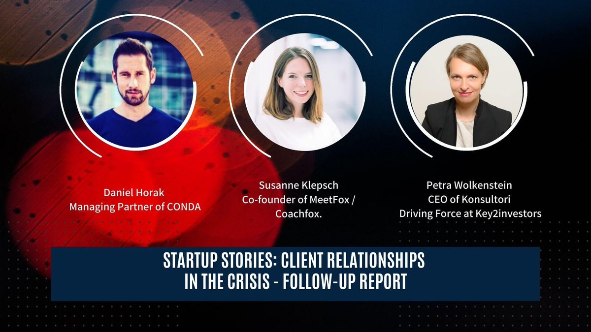 #CostumerRelations in turbulent times? Petra had the pleasure to discuss with two members of the #Austrian #startup #ecosystem, who have proven to be masters in #client #relationships in the #crisis. buff.ly/2Lx6aps
<a href="/dh_at/">Daniel Horak</a> <a href="/susanneklepsch/">Susanne Klepsch</a> @ViennaBusinessAgency #keepgoing