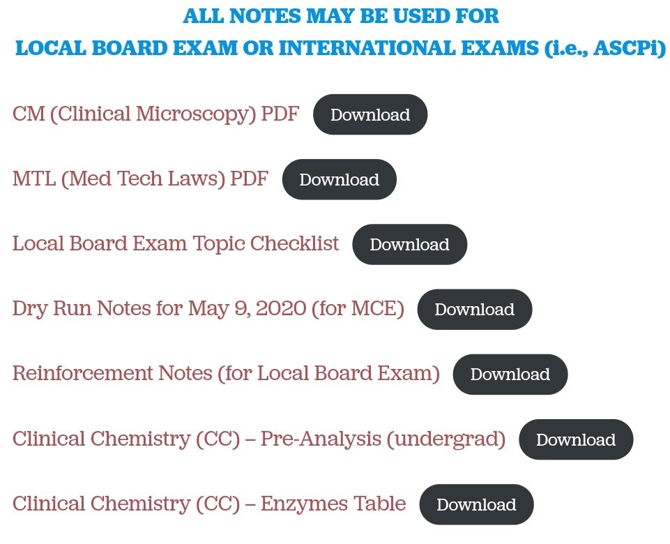 dockrizzaalmond's tweet image. ⭐️NEW NOTES UPLOADED ⭐️ 

📚CLINICAL CHEMISTRY - ENZYME METHODS in TABLE 

&amp;lt;3 Online ASCPi Class for CC: facebook.com/krizza.almond.… &amp;lt;3
&amp;lt;3 Online MTLE Class for Aug 2020: facebook.com/krizza.almond.… &amp;lt;3

Download here: krizzaalmond.com/2020/05/01/my-…