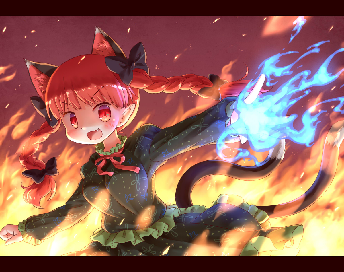 東方 地獄のお燐 東方 火焔猫燐 T Co Bi7w4vo1hn やきいも アリヌのイラスト