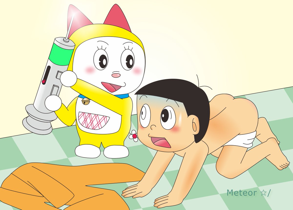 Meteor A Twitter セワシさん おなか痛いんでしょ お注射してあげるから おしり出しなさい ひえええっ もう治ったよぅ た 助けて あれ以降 ちょっとした病気でもドラミちゃんに身ぐるみはがされ おしりに注射を打たれてしまう かわいそうなセワシ