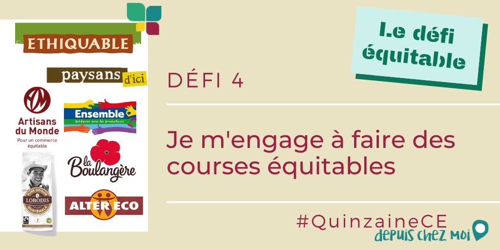 assoNAPCE's tweet photo. #jePAsseAlAction

Maintenant que vous connaissez le principe des labels de commerce équitable et des lieux où acheter équitable,engagez-vous à faire des courses équitables dès demain ! 
#CommerceEquitable
#QuinzaineCE https://t.co/dy1pzu3nWK