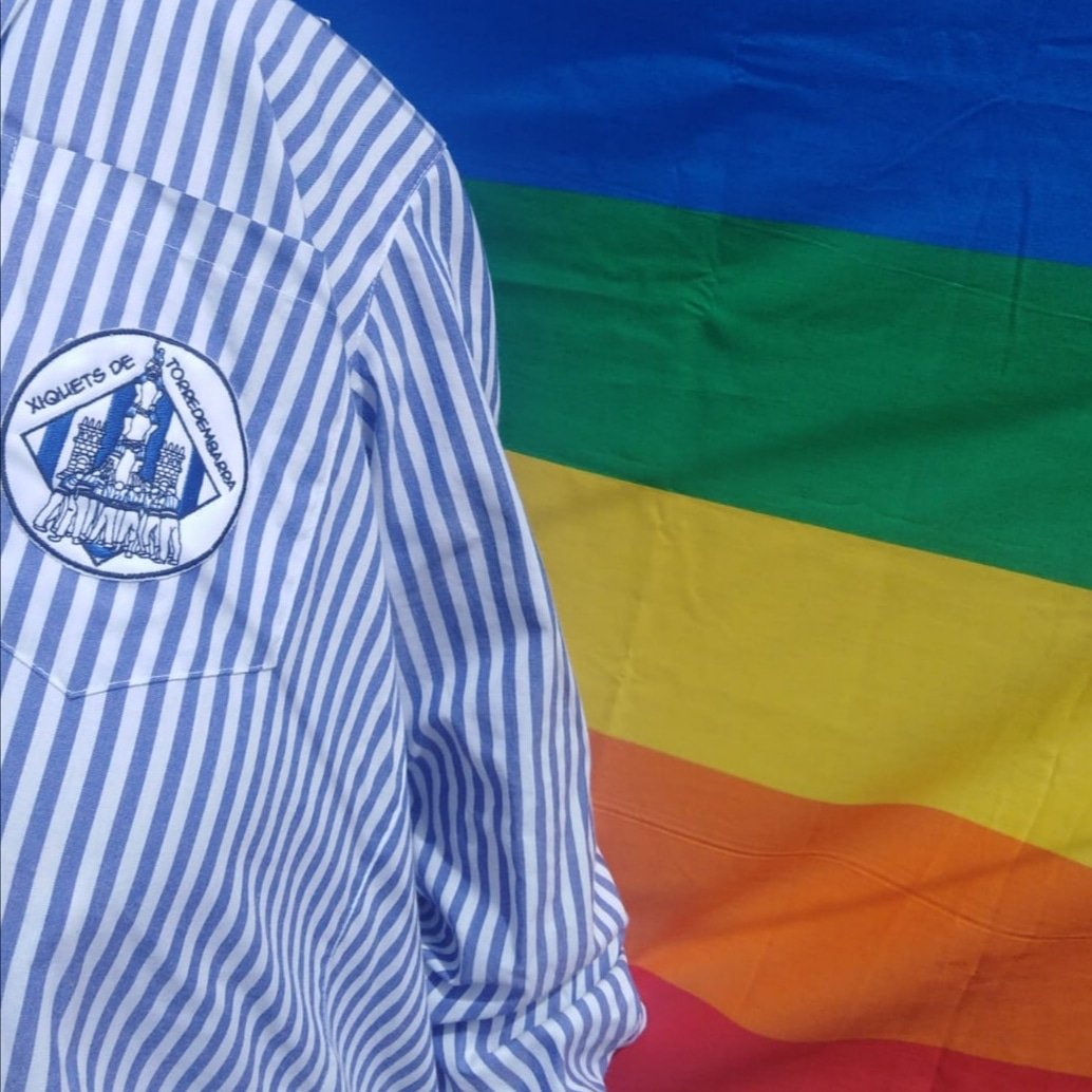 17 de maig: Dia Internacional contra la Lgbti+fòbia. No ens limitem a posar-nos un sol dia les ulleres multicolors, respectem la diversitat cada dia. Totes les persones mereixen respecte independentment de la seva opció afectiva. Estima a qui vulguis! #17M #LGTBIfobia #Castellers