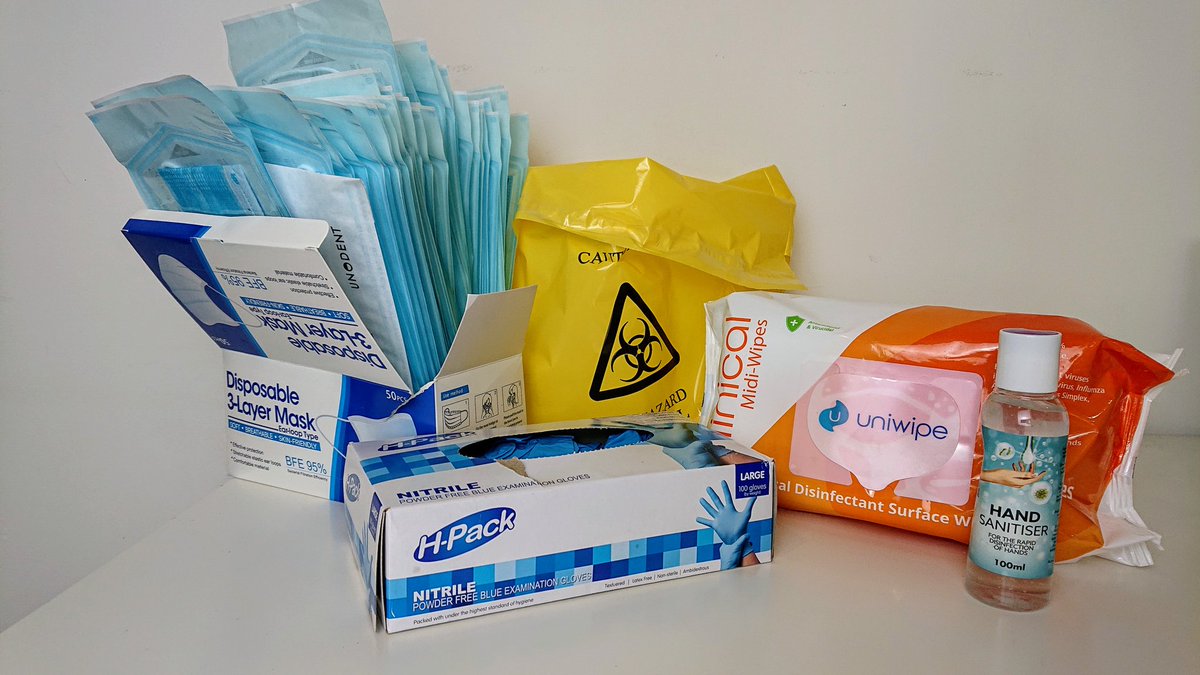 JEC_Electrical's tweet photo. PPE prepared. Masks in sterilisation pouches. Keep safe everyone. https://t.co/Zlz6e17etW #COVID19 #coronavirusuk #electrician #keepsafe https://t.co/XMluXeauJF