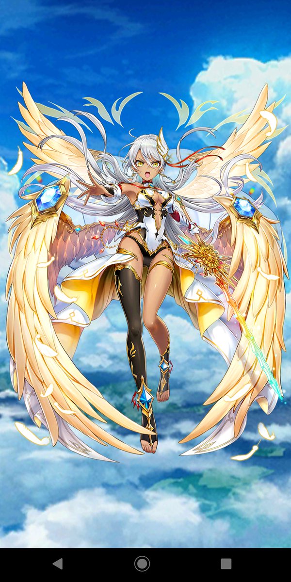 水飴 X3改 羽があるキャラってよく見たら最高だな かっこいいと可愛い両方あっていい笑