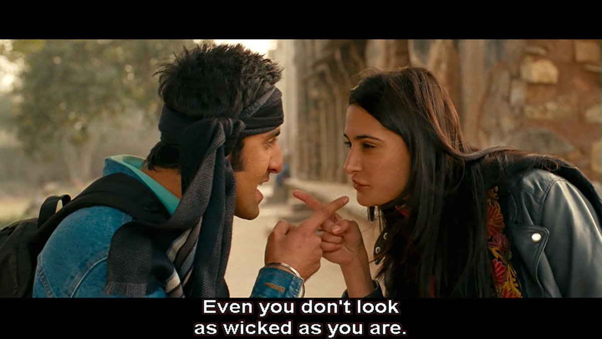 These are the scenes were Heer and JJ get to know each other. Even though she gets pissed off in the beginning as JJ thought she was too neat and clean, then she opens herself to him. They go insane & talk about the mischief they would do in the future. Very well performed scene.