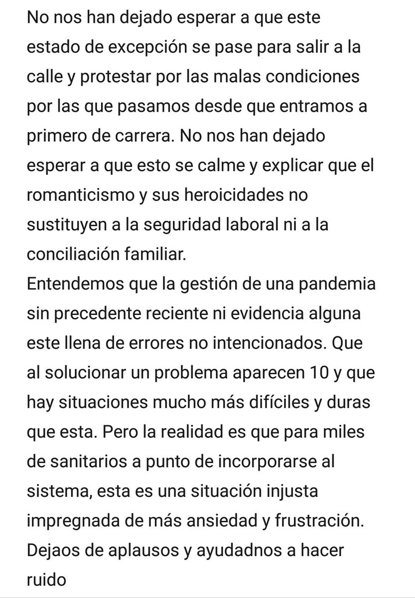 ruben_m5's tweet photo. Necesitamos que esto se sepa 
#FSEnLucha #FSEnLlamas #MIR2020conGARANTIAS #MIR2020 https://t.co/mEPUBWOcxA