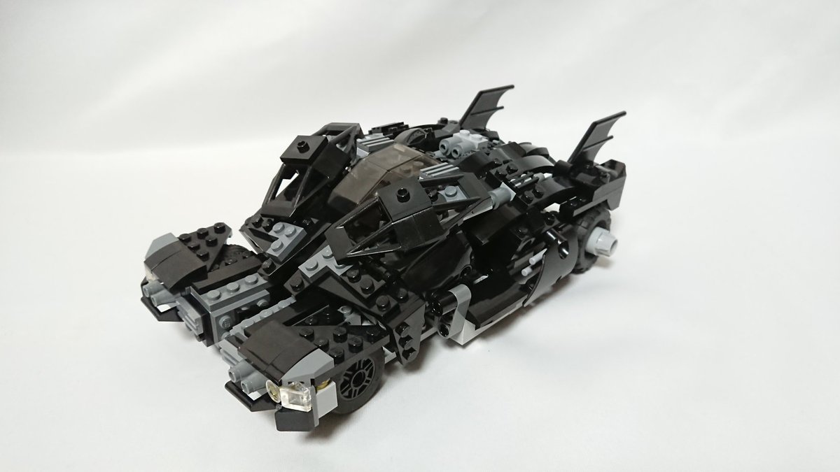 Tkr Studios Lego On Twitter レゴでオリジナルの飛行形態に変形できるバットマンのバットモービル作りました コクピットはバイク型のバットモービルに