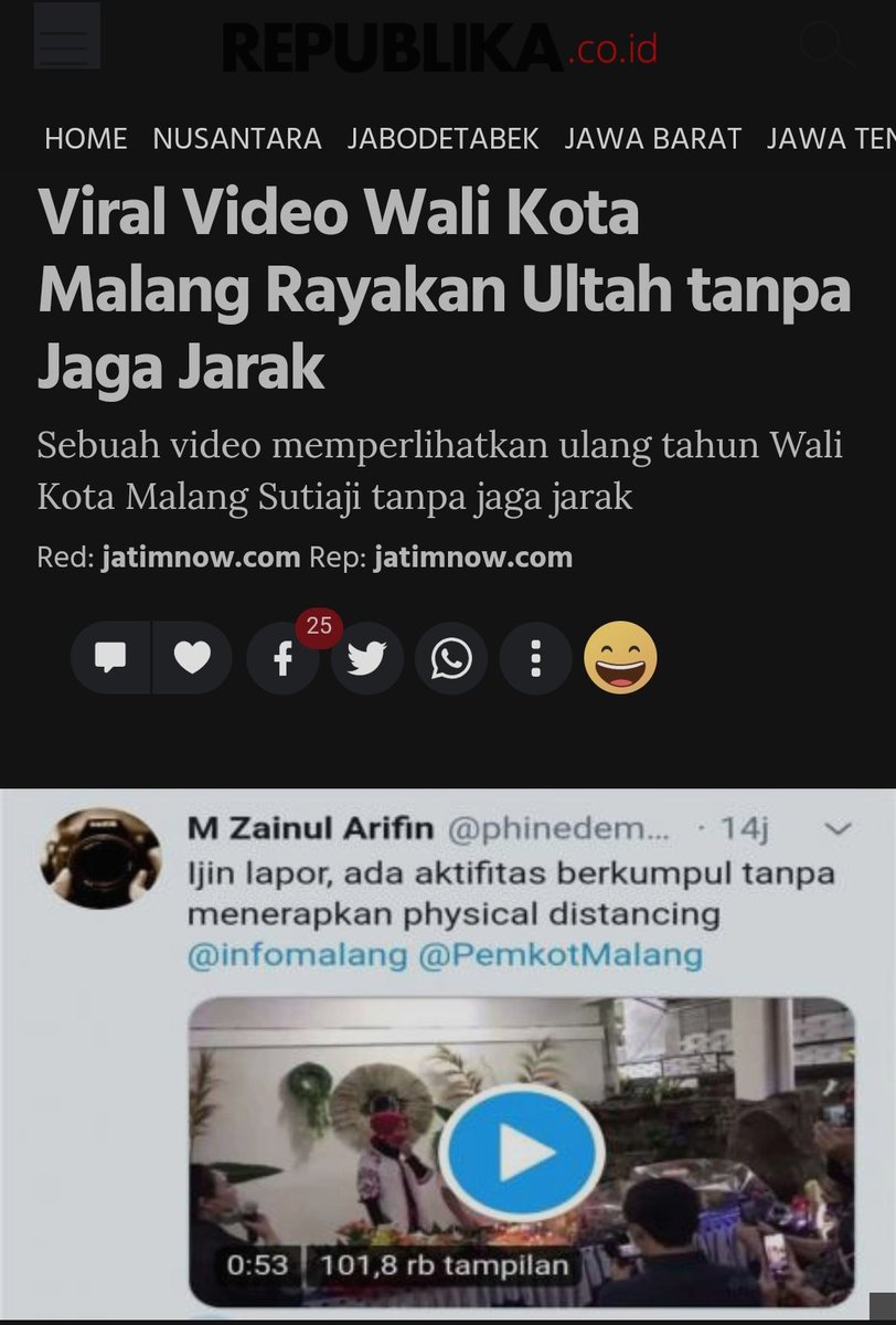 Hanya berlaku untuk rakyat, tak berlaku untuk pejabat 👍🏻