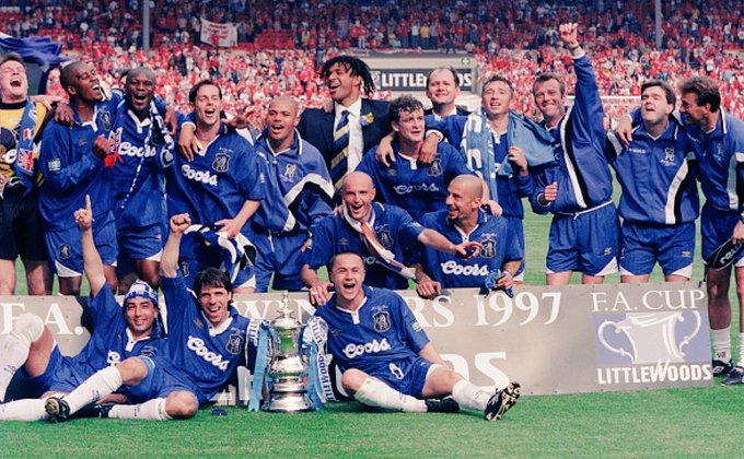 ON THIS DAY 1997: Chelsea win the FA Cup at Wembley against Middlesbrough #CFC