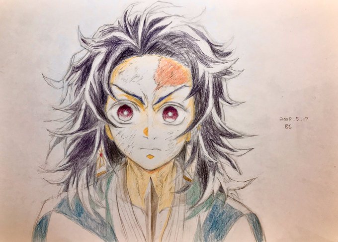 竈門炭治郎のtwitterイラスト検索結果 古い順