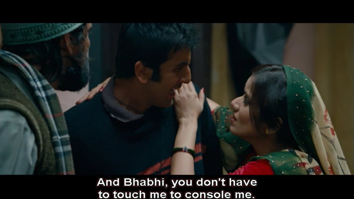Imtiaz Ali said that somebody called Rockstar, A inception of love stories. This sequence which is already in the flashback drifts back and forth and forth and back. And I came to know that the Bhabhi episode was inspired by the tale of Heer-Ranjha. Heer-Jordan, Yeah, btw. :)