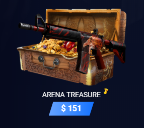 DaddyskinsCSGO's tweet photo. $151 Arena Treasure Case

✅ Retweet &amp; Follow us https://t.co/xrdlBGrmJl