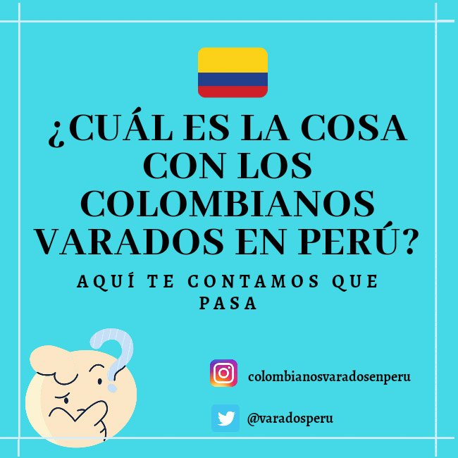 VaradosPeru's tweet photo. Día 63 en Perú, cumplimos las normas sanitarias peruanas porque confiamos volver TODOS de manera segura ¡Vuelo humanitario ya! #SOScolombianosenPeru @CancilleriaCol @MinTransporteCo @MigracionCol @AeroCivilCol @JuanFEspinosaP @guerrerorozco @AngelicaLozanoC @JuanDaVelez https://t.co/A11zlVSOB3