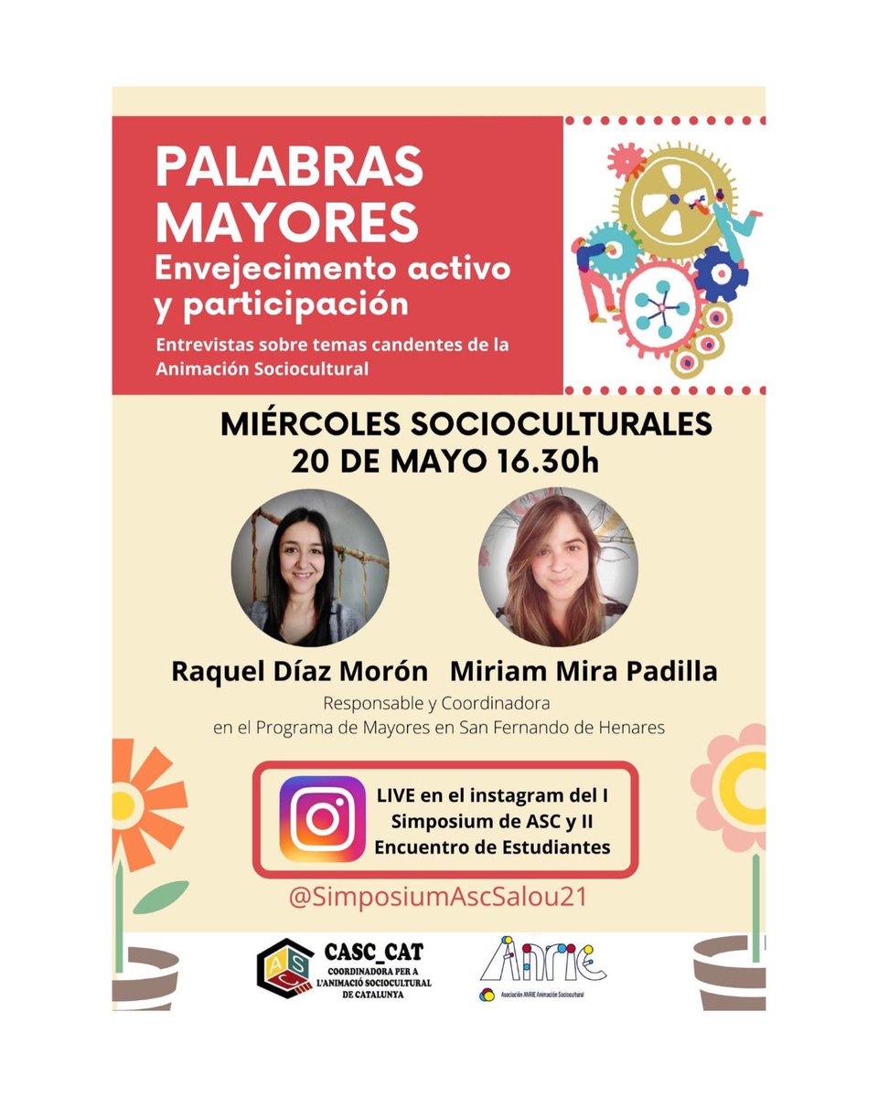 anrieasc's tweet photo. Iniciamos la deconstrucción desde la diversidad, el I Simposium de ASC y II Encuentro de Estudiantes arranca motores con Los Miércoles Socioculturales #SimposiumAscSalou21 #Animaciónsociocultural https://t.co/UjtMPzTVLN