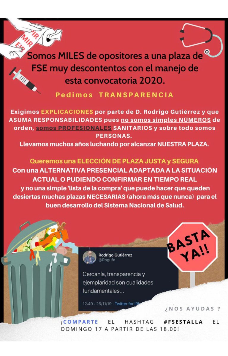 lucisoler's tweet photo. POR UNA FSE CON GARANTÍAS Y TRANSPARENCIA #FSEstalla #2MIR20 #BASTAYA #NOALMIRTELEMATICO https://t.co/cYpdBPbRfv