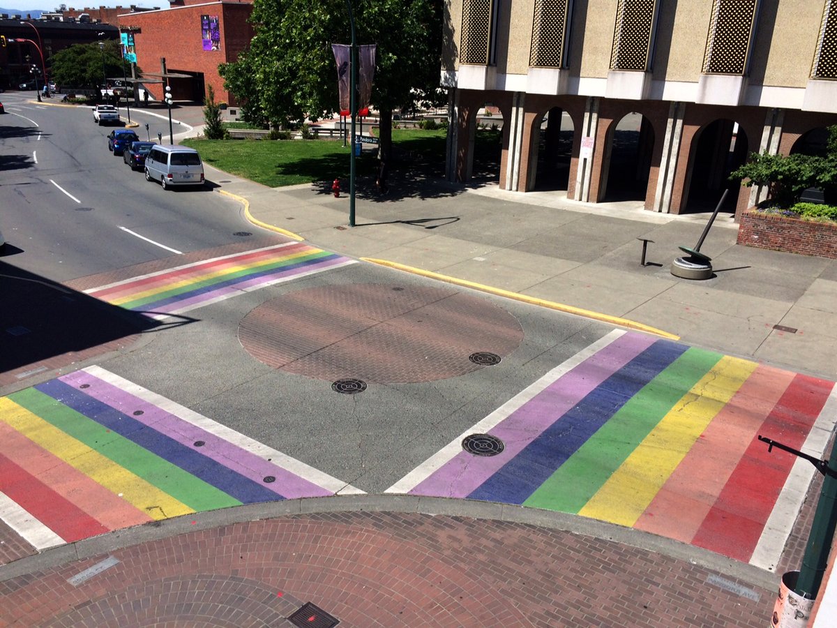 CityOfVictoria's tweet photo. Today is International Day Against Homophobia, Transphobia & Biphobia - a day dedicated to raising awareness about the discrimination, harassment & violence that members of the LGBTQ2+ community still face. #IDAHTB #IDAHTB2020 https://t.co/XCtF0oJl3o