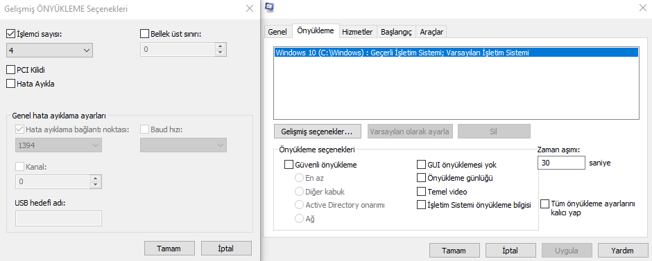 bigtechbrain's tweet photo. Bilgisayarınızın açılması süresini iyileştirmek için Başlat -> Çalıştır -> Msconfig -> Önyükleme -> Gelişmiş Seçenekler -> İşlemci Sayısını en yüksek değeri seçerek ön yükleme ekranını tam performans ile geçebilirsiniz. #windows #windows10 #boot https://t.co/b5FZxW3TWl