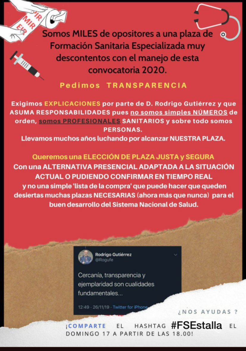 ainhop95's tweet photo. No podemos dejar a nadie atrás. No podemos permitir que haya compañerxs que se puedan quedar sin su plaza soñada. Somos seres humanos, podemos cambiar de opinión en el ��ltimo momento. NO A LA ELECCIÓN TELEMÁTICA. #FSEnLlamas #FSEstalla #fseenlucha @Rogufe @salvadorilla https://t.co/U0i7Xl460i