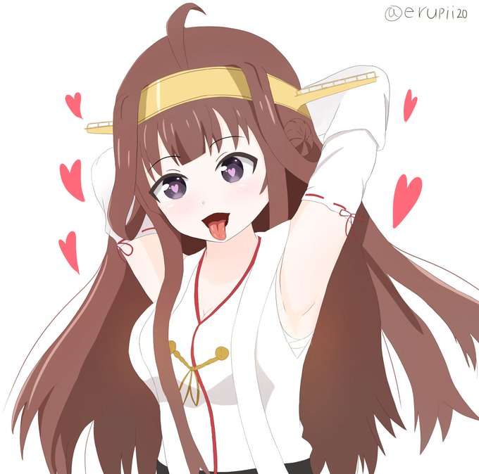 腋見せ金剛ちゃん。はっぴーばーすでー!
#金剛生誕祭2020 #艦これ 