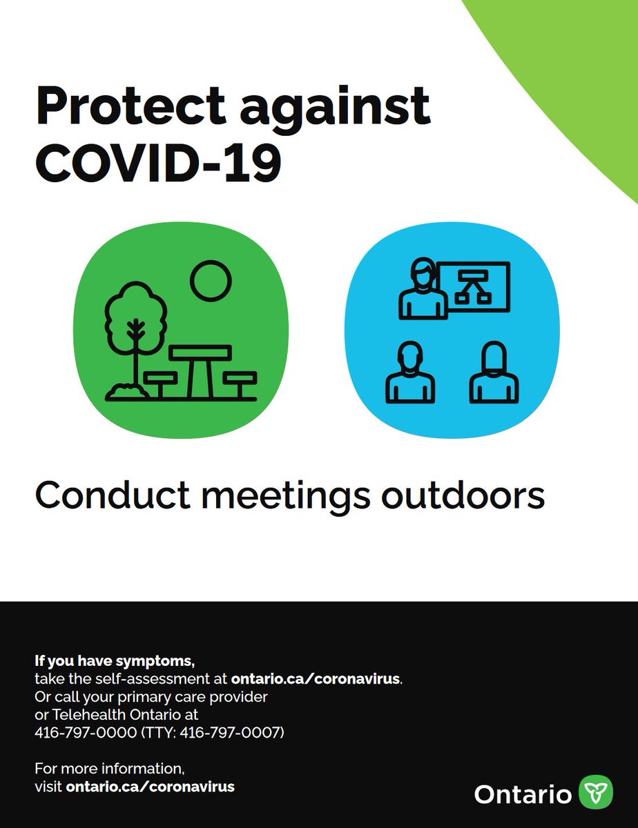 What's really puzzling is the very basic information provided by Ontario public health to workplaces, and no sign of compliance or inspections whatsoever. There should at least be an anonymous tip-line or monitoring of some sort 11/ https://www.ontario.ca/page/resources-prevent-covid-19-workplace