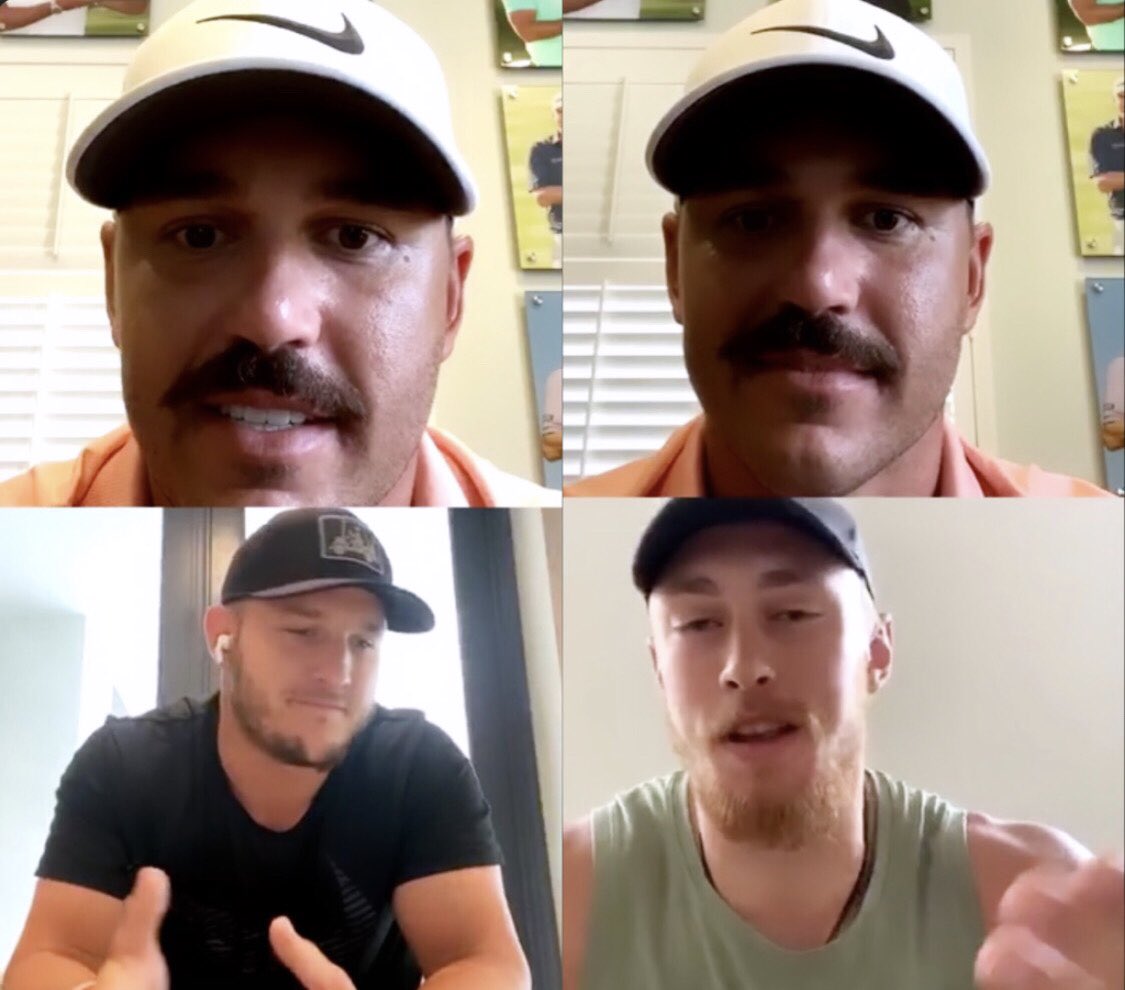 We would like to show you a description here but the site won't allow us. Brooks Koepka Mustache : Brooks Koepka On Twitter Good Time Chatting With Miketrout Gkittle46 Cody Bellinger Saquon On Nikegolf Ig Live Today Fun Talks Even Better Facial Hair Https T Co Mteholgoma