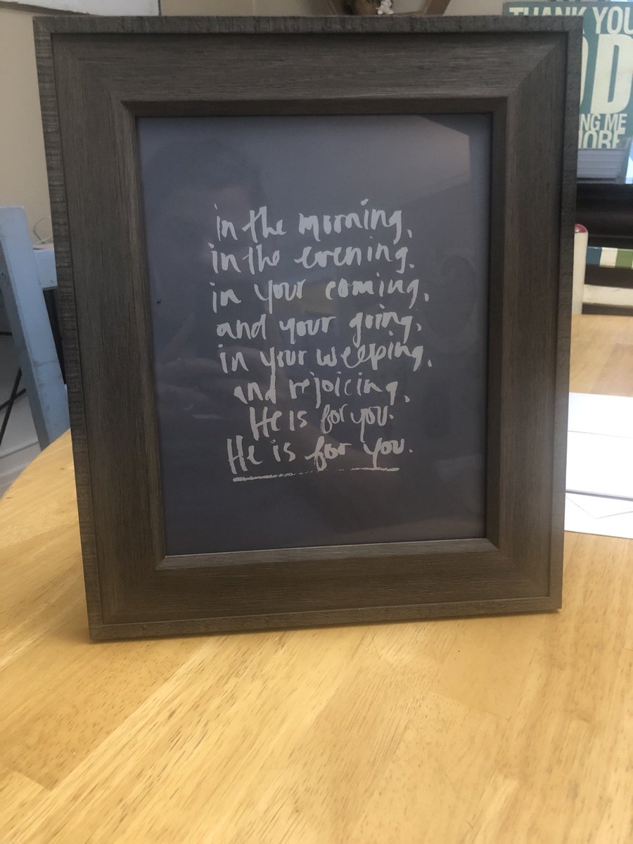 tarynkatecab's tweet photo. OBSESSED w my print from ⁦@karijobe⁩. So true in this season! Thank you, Jesus! ♥️ ⁦@Dr_Cabrera⁩ https://t.co/cKG0T4pJzH