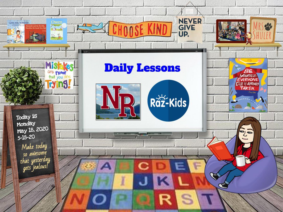 darthshulz1's tweet photo. First stab at my virtual classroom... with a lil’ NGU of course @nevergiveuporg #nrcsdchat https://t.co/l4t459QBVE