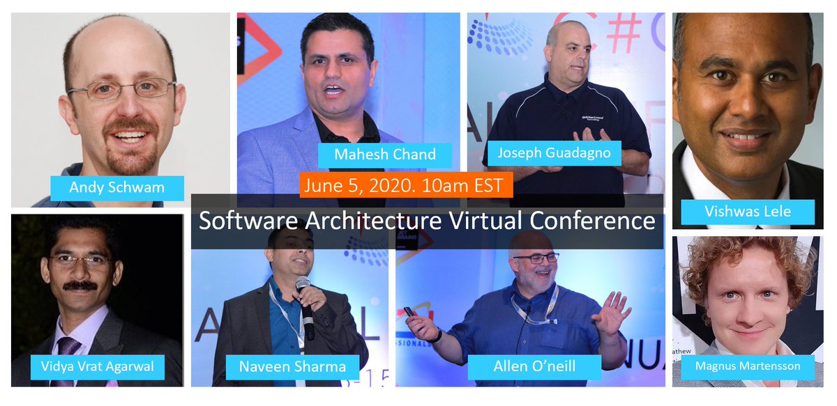 mcbeniwal's tweet photo. Want to become a software, cloud or app architect? Learn what architects really do. Join me and 7 Architect friends of FULL-DAY OF FREE LEARNING during #COVID19 and talking software architecture: https://t.co/92bXNVbIUm @CsharpCorner #lockdownlearning #pandemic https://t.co/Ccj66ikFbE