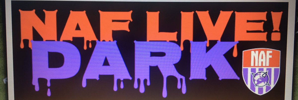 <a href="/OfficialNAF/">The NAF</a> LIVE! Darkest day: R1 kicking off now! 4 games, 1 day, bringing orcs. Excited to block everything haha #bloodbowl <a href="/NafCanada/">Naf Canada</a> <a href="/FUMBBL/">FUMBBL</a> <a href="/FUMBBLpodcast/">FUMBBL Podcast</a>